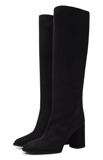 Женские замшевые сапоги elsa 80 LE SILLA, арт. 7074T080RDXLP0W