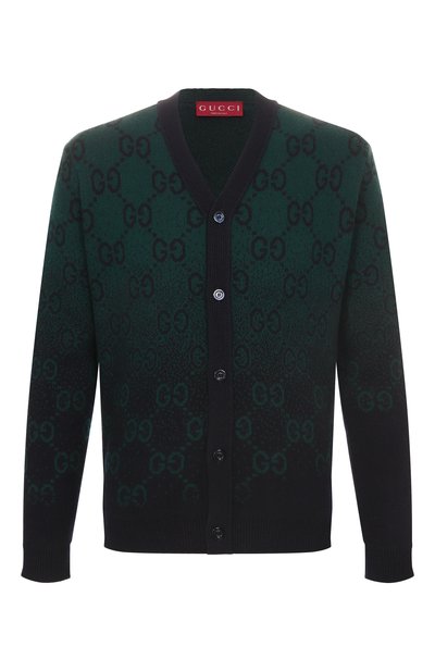 Мужской шерстяной кардиган GUCCI, арт. 795012/XKD42