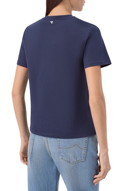 Хлопковая футболка WEEKEND MAX MARA, арт. CL0WN, фото 4
