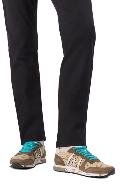 Замшевые кроссовки eric PREMIATA, арт. ERIC/VAR 7267, фото 3