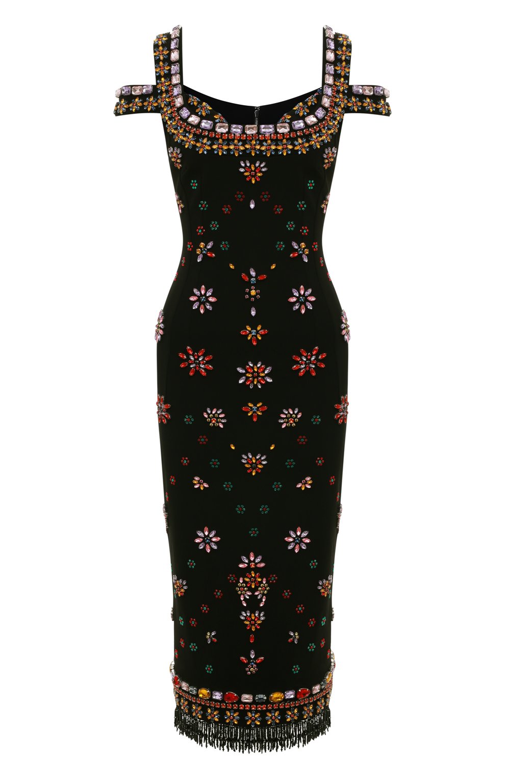 Платье из вискозы DOLCE & GABBANA, арт. F6J4RZ/GDAJN, фото 1