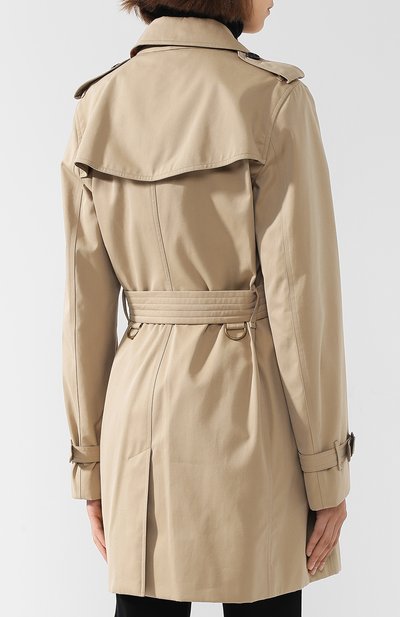 Двубортный тренч с поясом BURBERRY, арт. 3900461, фото 4