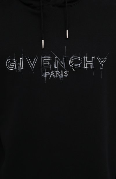 Хлопковое худи GIVENCHY, арт. BMJ08V30AF, фото 5