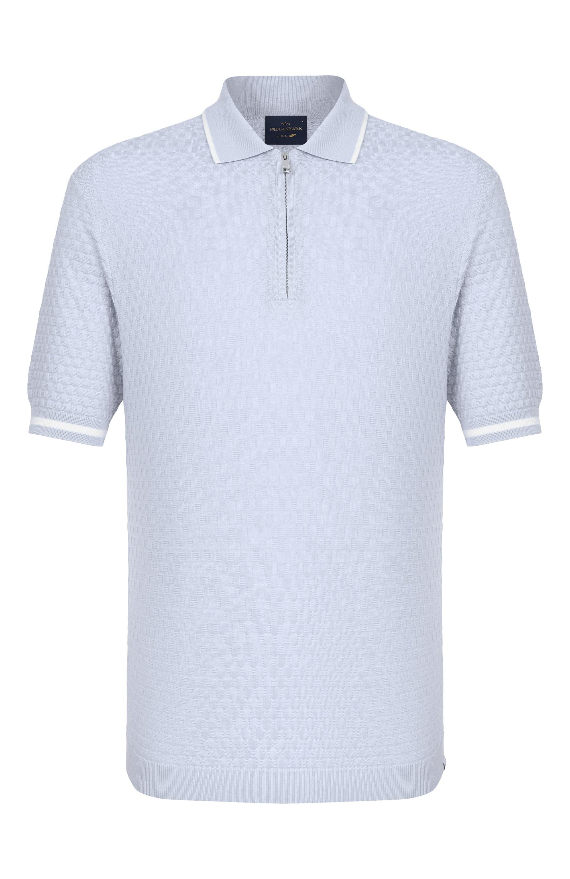 Хлопковое поло PAUL&SHARK, арт. 26411633_001, фото 1