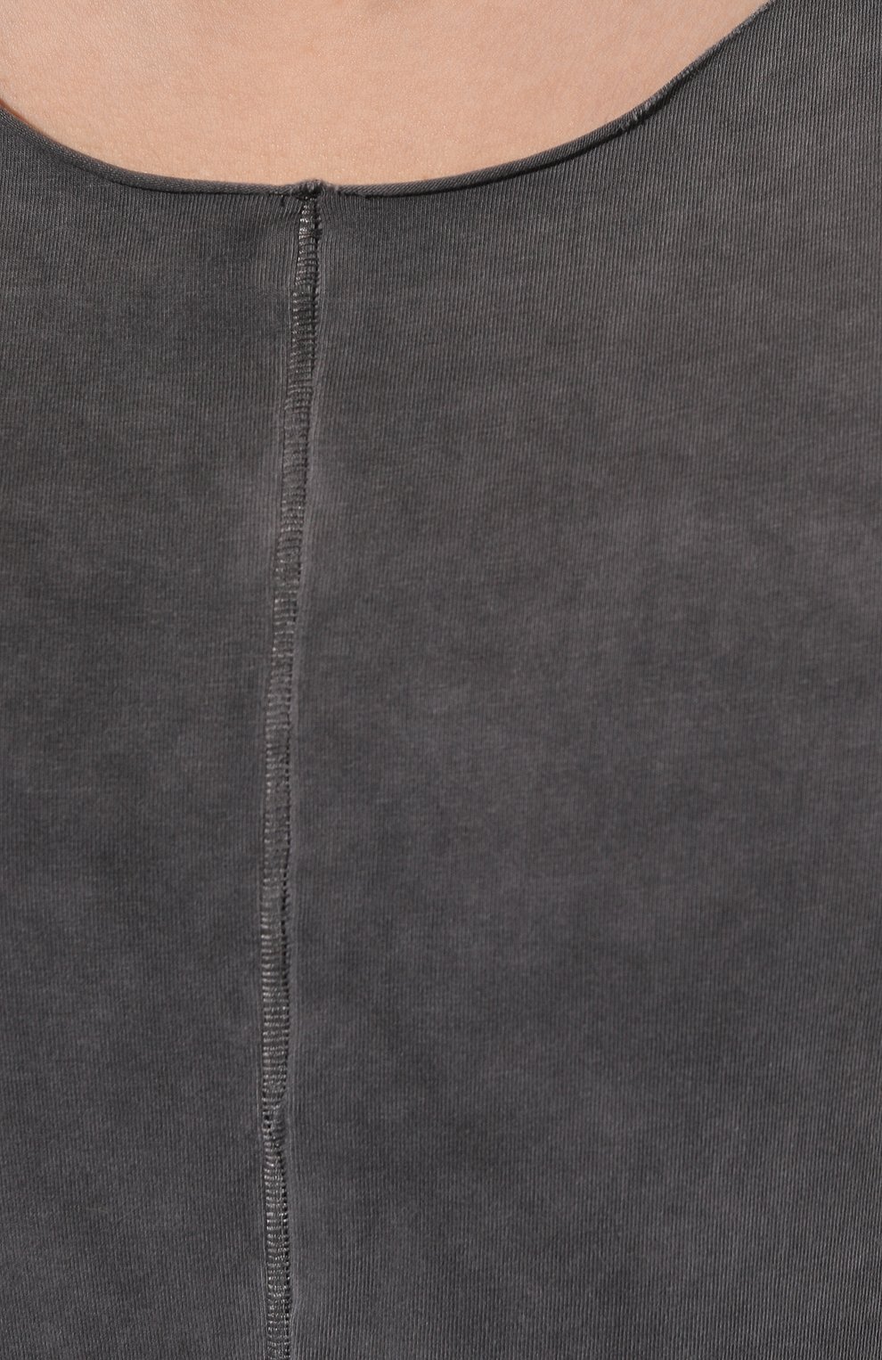 Хлопковый лонгслив WHO_AM, арт. MTSH4-P241-GRY, фото 5