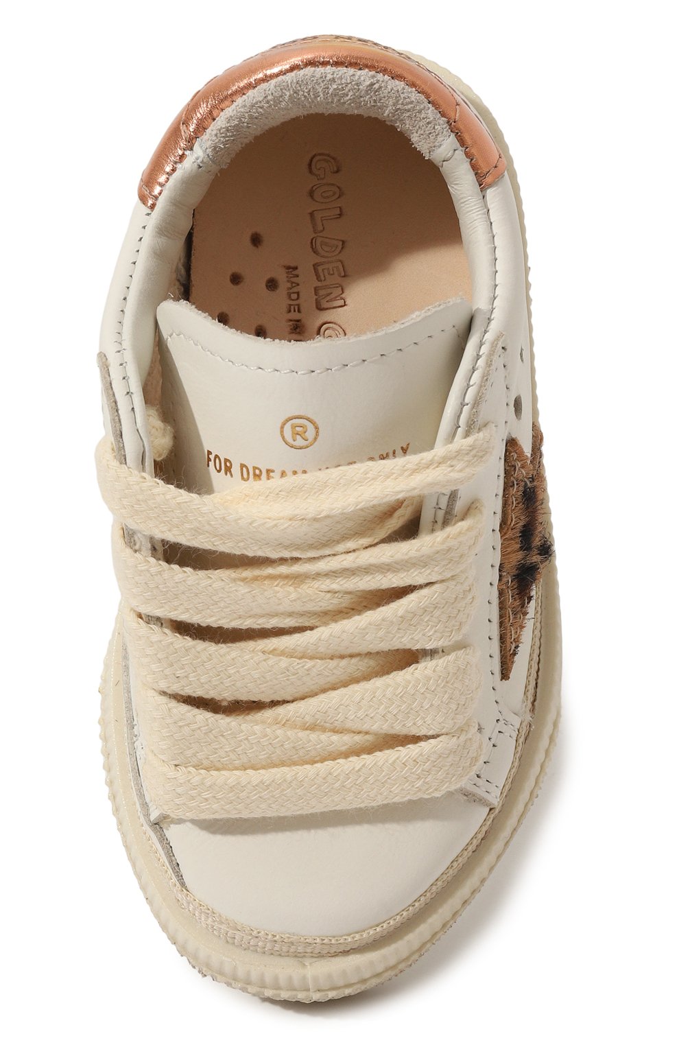 Кожаные кеды may GOLDEN GOOSE DELUXE BRAND, арт. GJF00112.F003303, фото 4