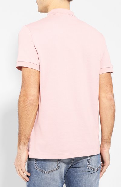 Хлопковое поло BURBERRY, арт. 8005283, фото 4