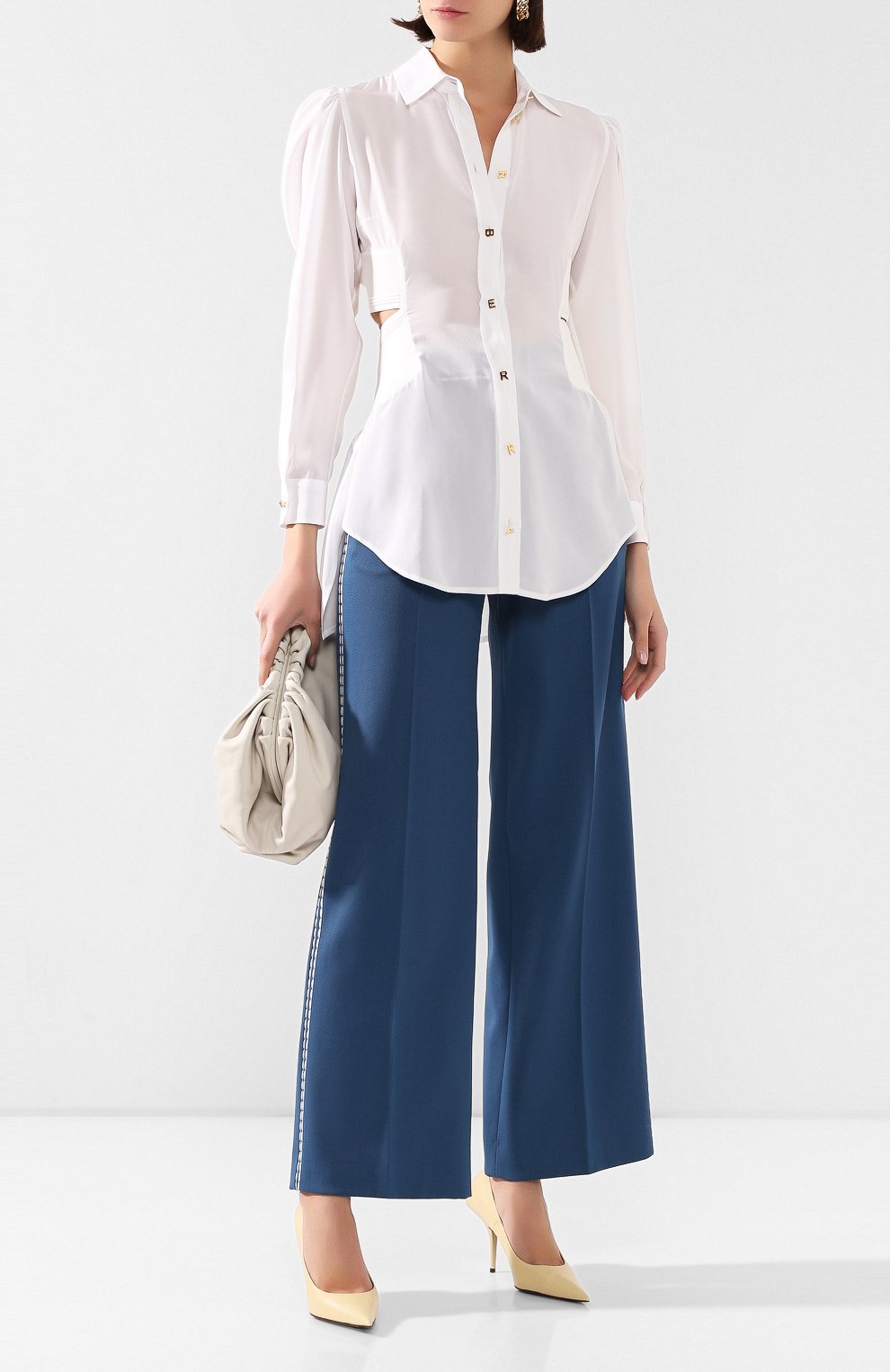 Шерстяные брюки FENDI, арт. FR6240 A8D5, фото 2