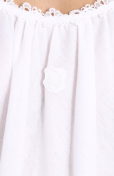 Хлопковая сорочка с кружевной отделкой CELESTINE, арт. 30001468/ANASTASIA-1 BD, фото 5