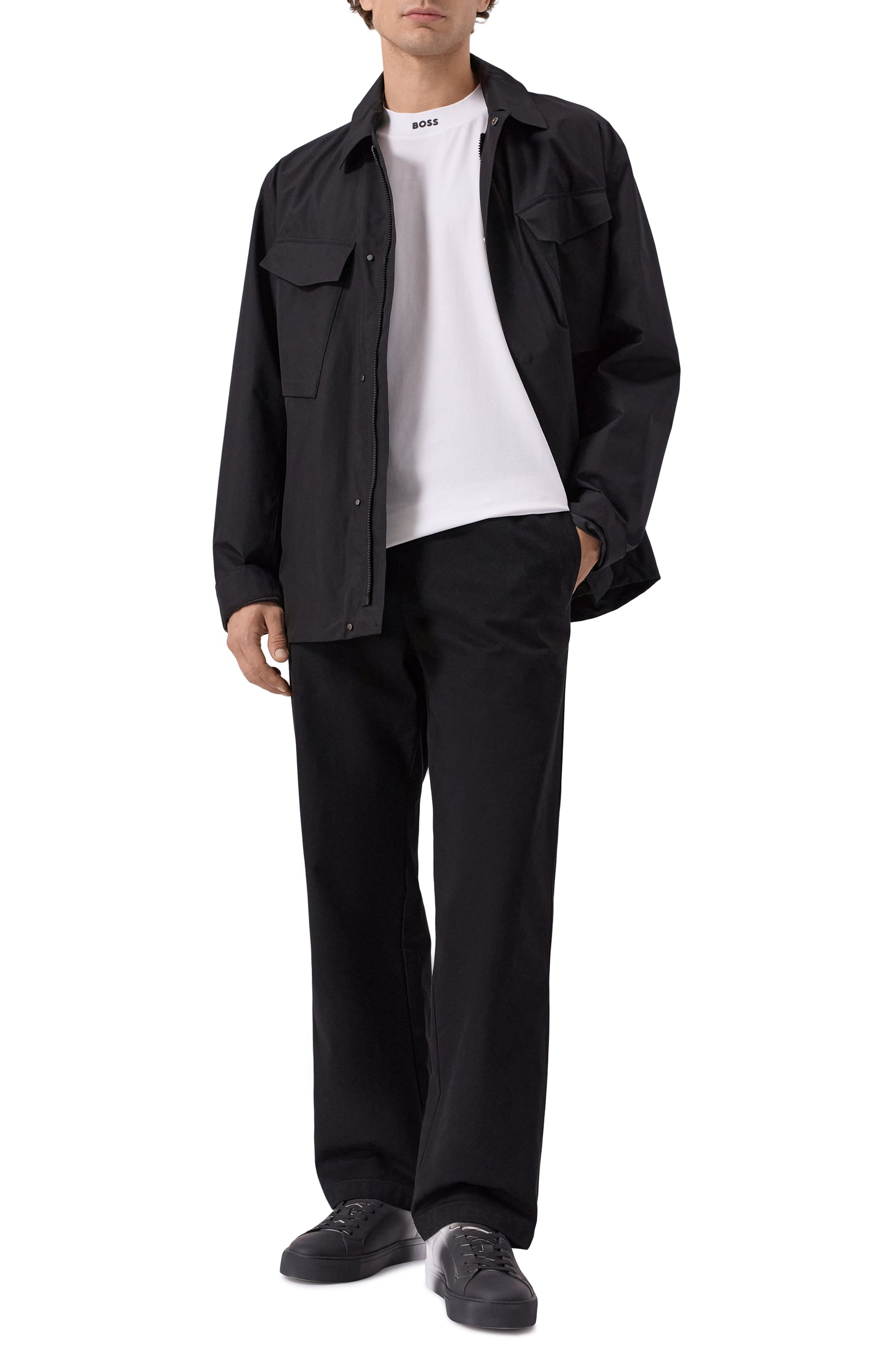 Хлопковая футболка BOSS GREEN, арт. 50551139, фото 2