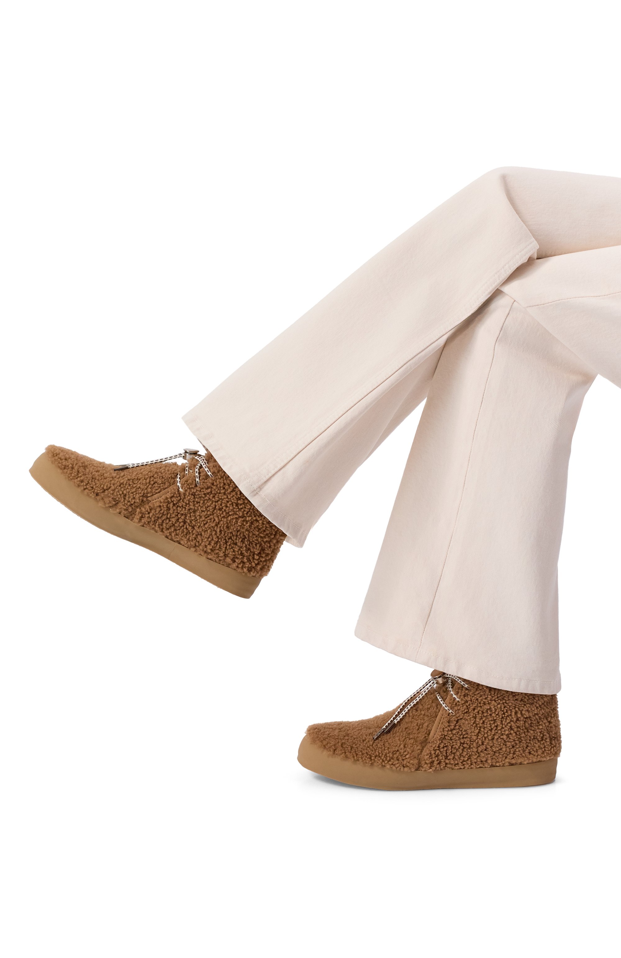 Ботинки desert из овчины LE MONDE BERYL, арт. DBT-SHE-BR0, фото 2