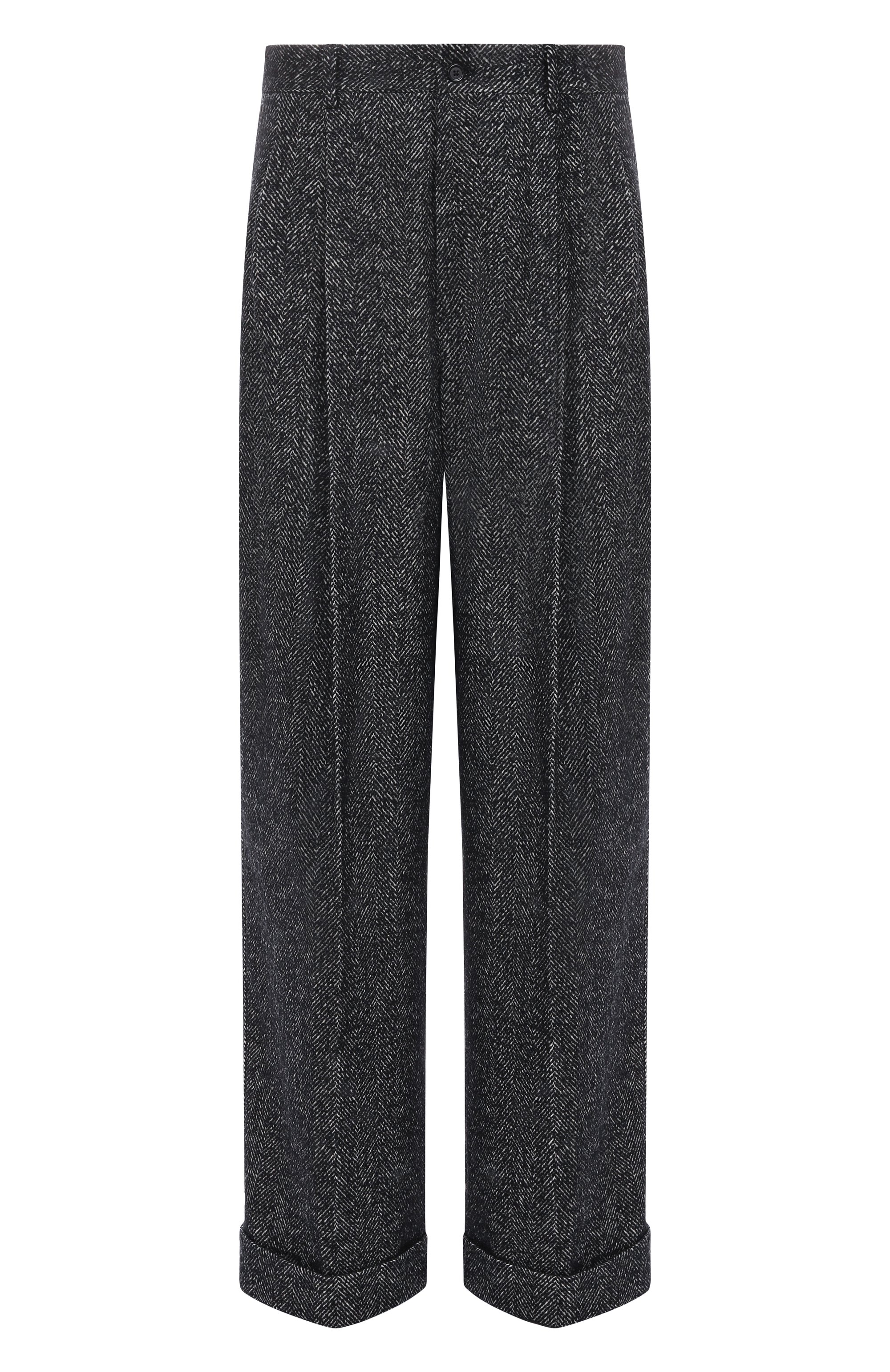 Шерстяные брюки DOLCE & GABBANA, арт. GP168T/FCBAJ, фото 1