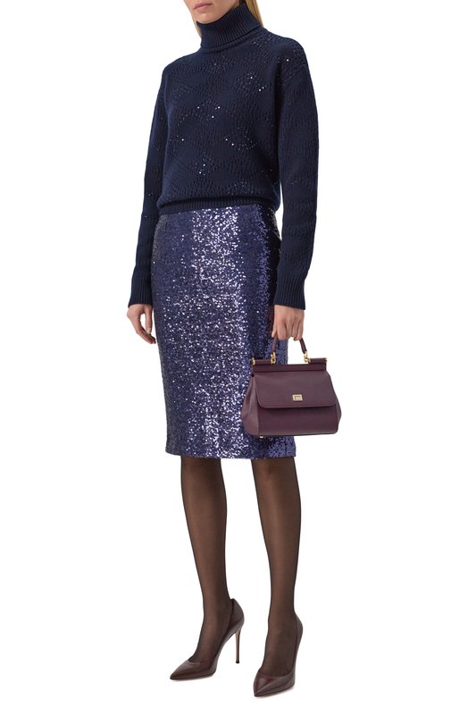 Свитер из шерсти и кашемира Kiton D6073340008 Синий  D6073340008 Фото 2