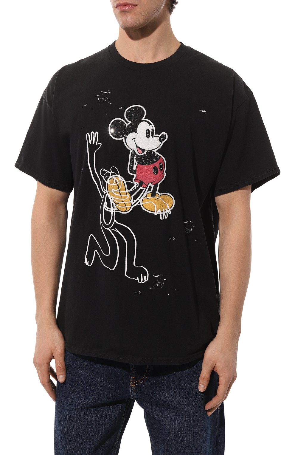 Хлопковая футболка DOMREBEL, арт. VTG T00N 1/T-SHIRT, фото 3