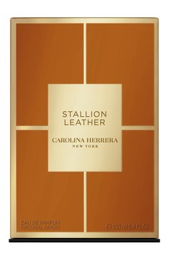 Парфюмерная вода stallion leather (100ml) CAROLINA HERRERA бесцветного цвета, арт. 65165901 | Фото 2 (Региональные ограничения белый список (Axapta Mercury): Не проставлено; Тип аромата: Кожаный, Древесный; Тип продукта - парфюмерия: Парфюмерная вода; Нос: Не проставлено)