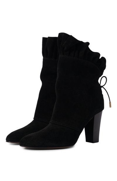 Женские замшевые ботильоны anouk CHLOÉ, арт. CH26W22GRY