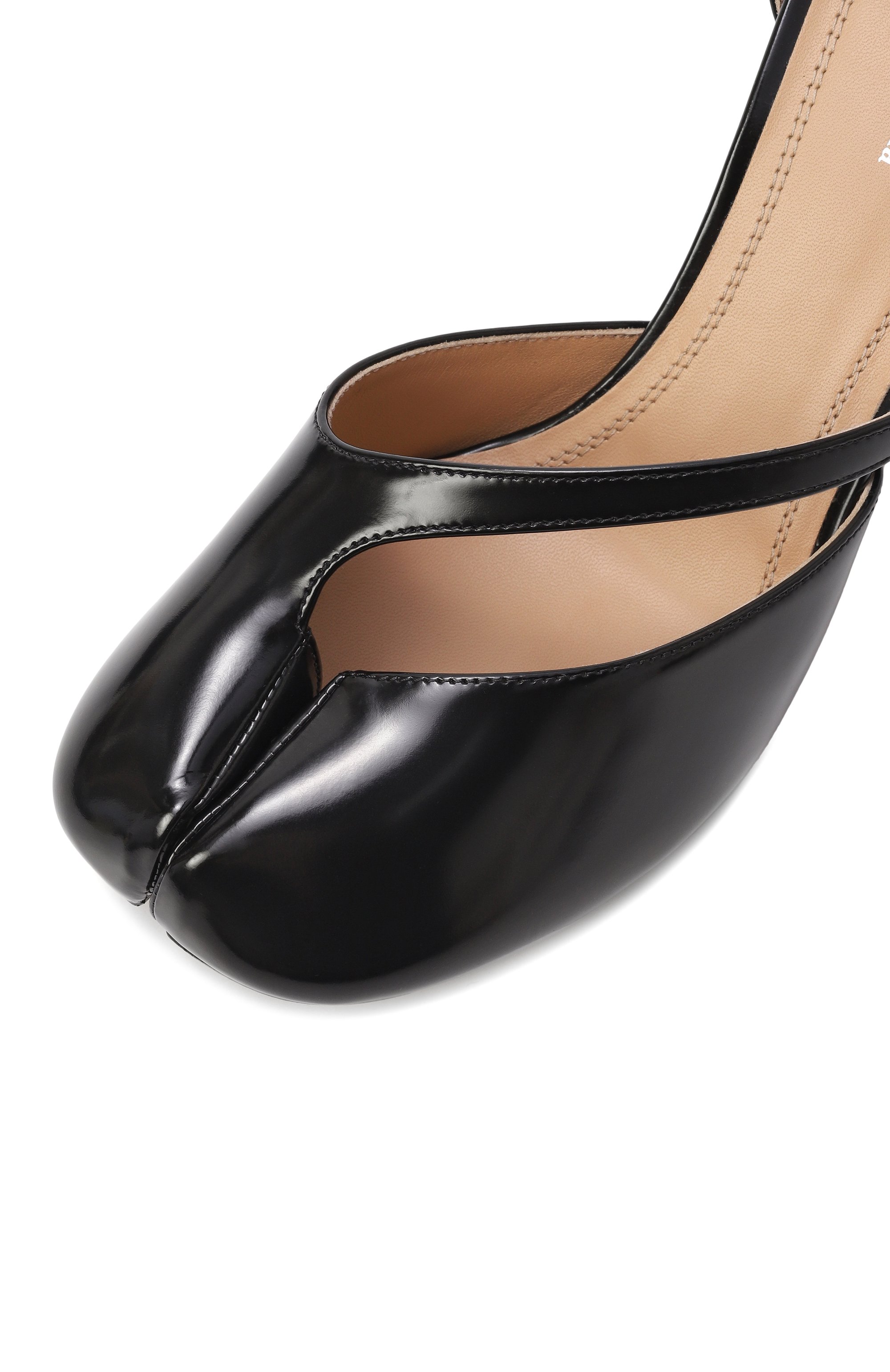 Кожаные туфли tabi MAISON MARGIELA, арт. S58WP0280/P8193, фото 7