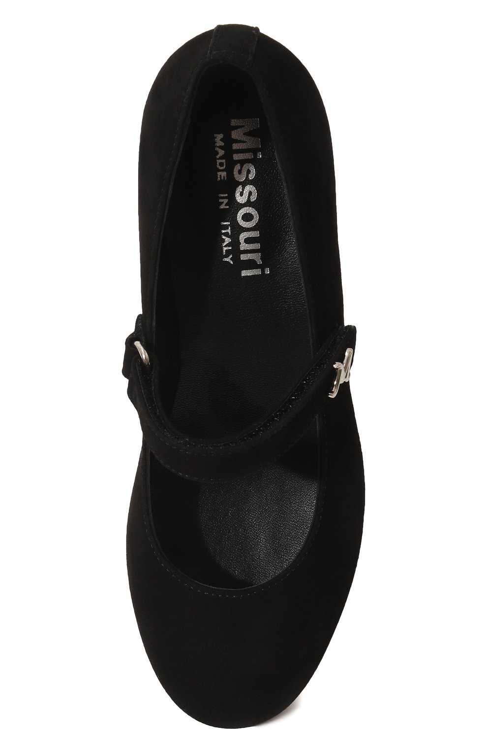 Замшевые туфли MISSOURI, арт. 78089M/BLACK SUEDE/31-34, фото 4