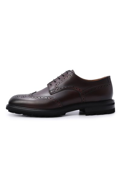 Кожаные дерби KITON, арт. USSA465N01508, фото 3