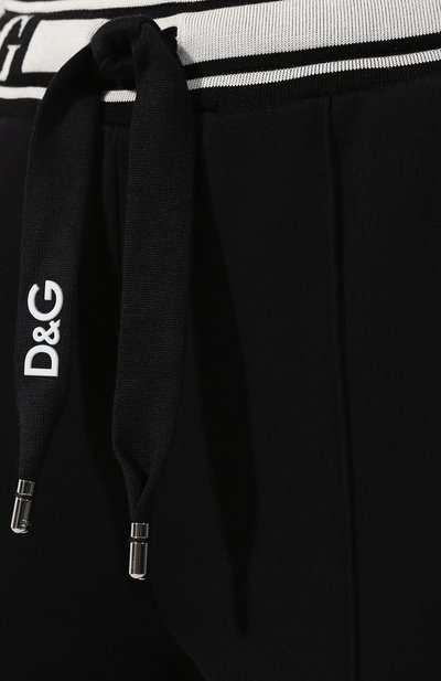 Хлопковые джоггеры DOLCE & GABBANA, арт. FTBDTT/FU7DU, фото 5