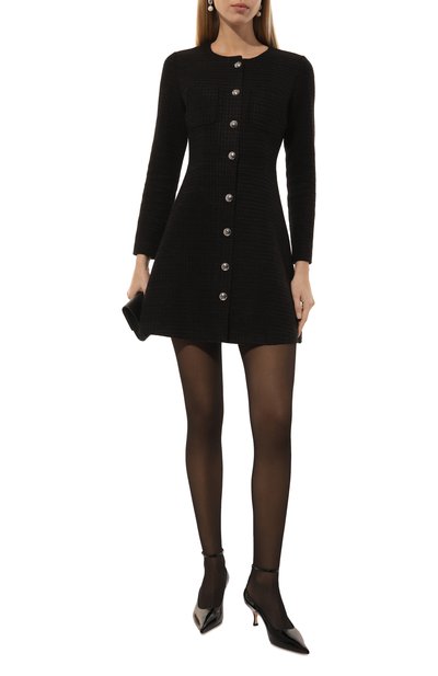 Хлопковое платье HUGO черного цвета по цене 44800 руб., арт. 50530474, фото 2 Хлопковое платье HUGO, арт. 50530474, фото 2