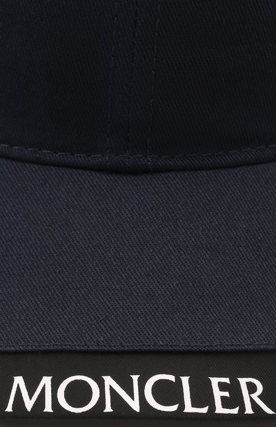 Хлопковая бейсболка MONCLER, арт. H1-954-3B000-04-04863, фото 3