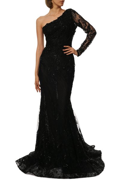 Платье SPERANZA COUTURE черного цвета по цене 370000 руб., арт. SC001, фото 2 Платье SPERANZA COUTURE, арт. SC001, фото 2