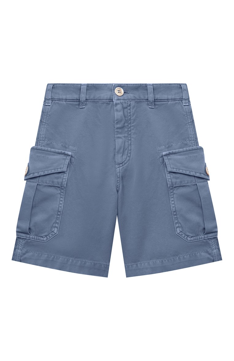 Хлопковые шорты-карго BRUNELLO CUCINELLI, арт. B252WP900B, фото 1