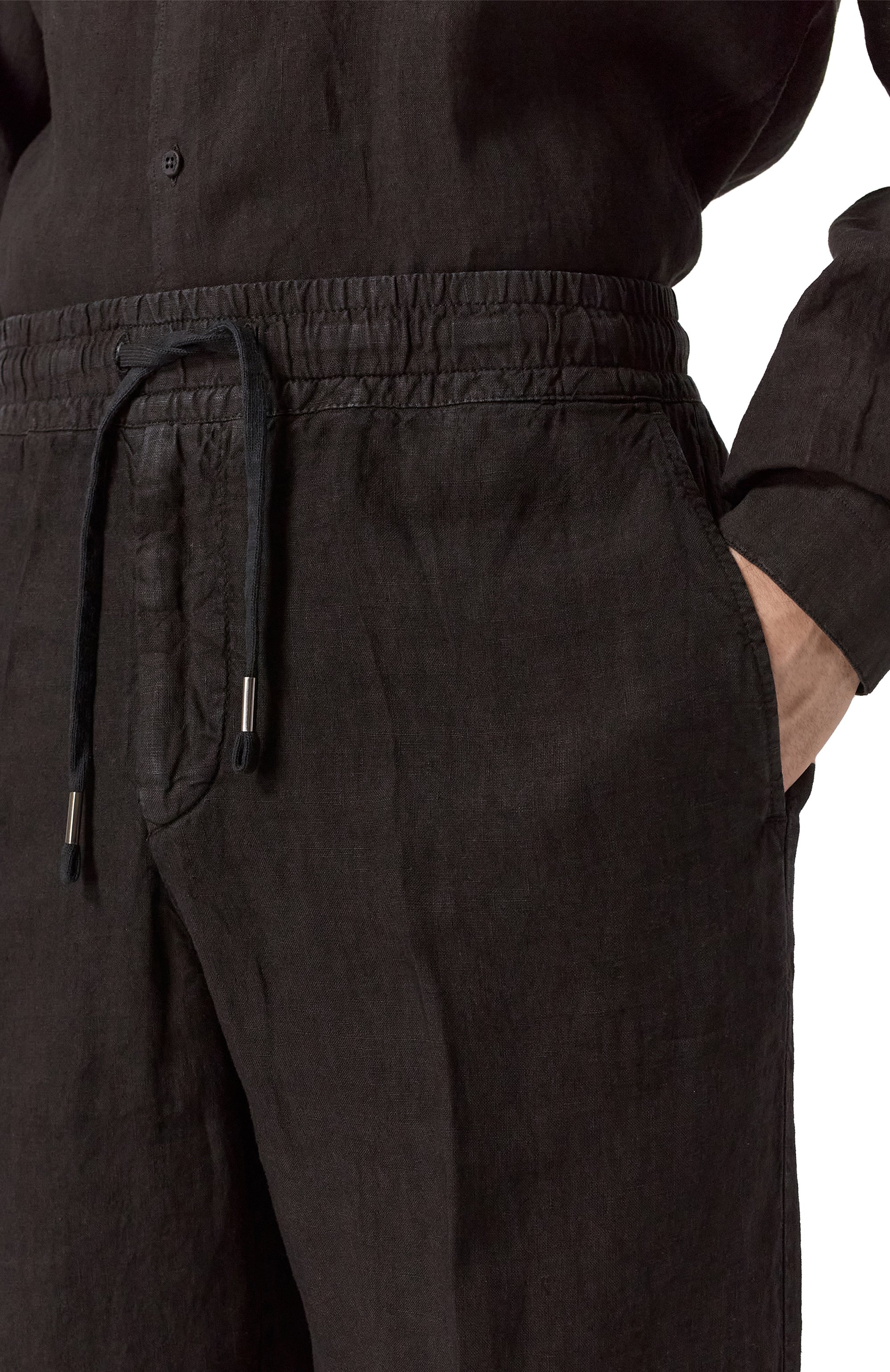 Льняные брюки INLINUM, арт. PAJAMA/TR0PEA, фото 5