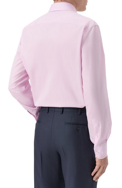 Шерстяная сорочка BRIONI светло-розового цвета по цене 192500 руб., арт. RCB40L/PZ033, фото 4 Шерстяная сорочка BRIONI, арт. RCB40L/PZ033, фото 4