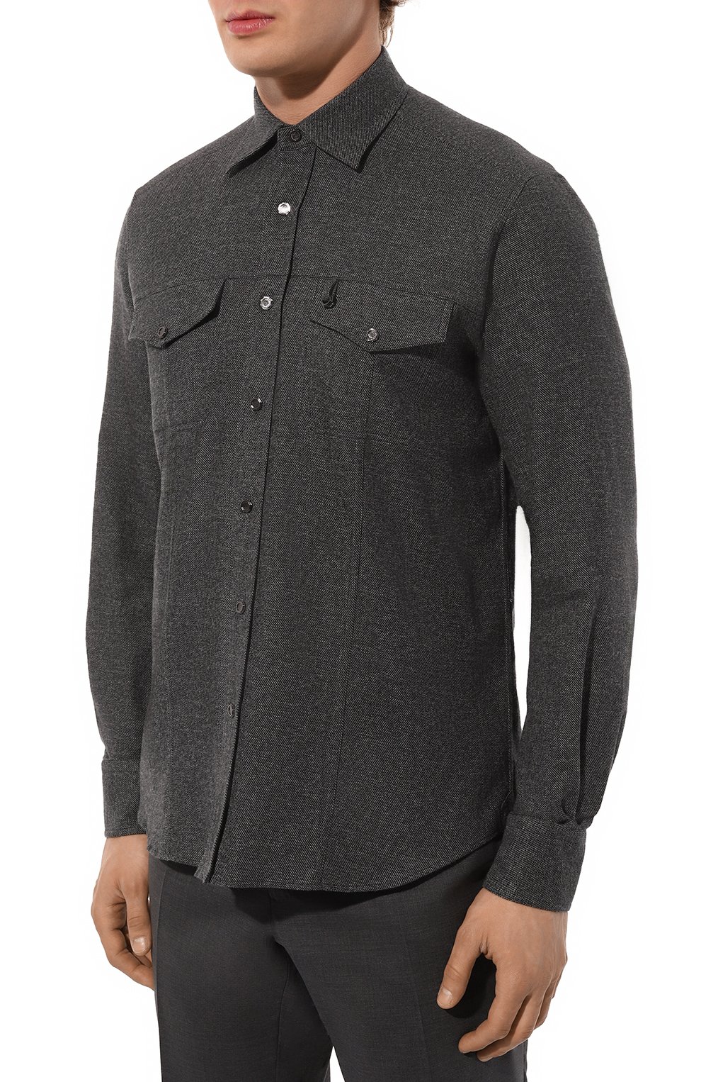 Хлопковая рубашка STEFANO RICCI, арт. MC007067/TB2601, фото 3