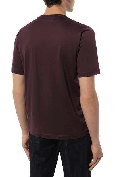 Хлопковая футболка ZILLI, арт. TSR001M0110VFST00, фото 4