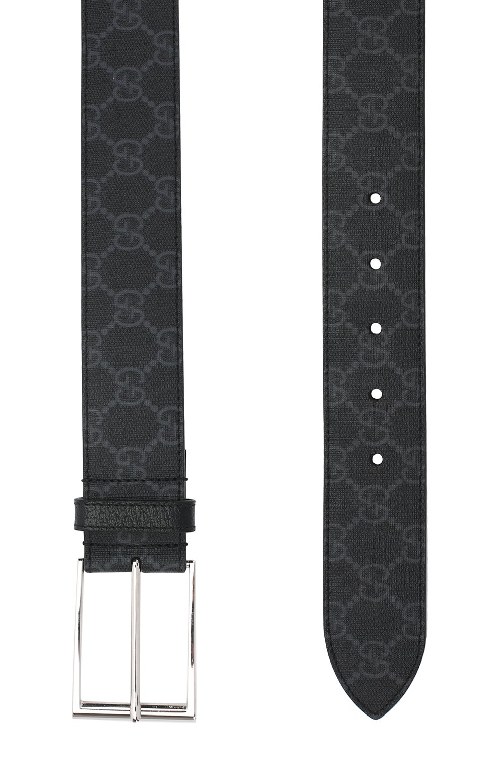 Ремень gg supreme с металлической пряжкой GUCCI черного цвета по цене 36500 руб., арт. 474314/K9GSN, фото 2 Ремень gg supreme с металлической пряжкой GUCCI, арт. 474314/K9GSN, фото 2