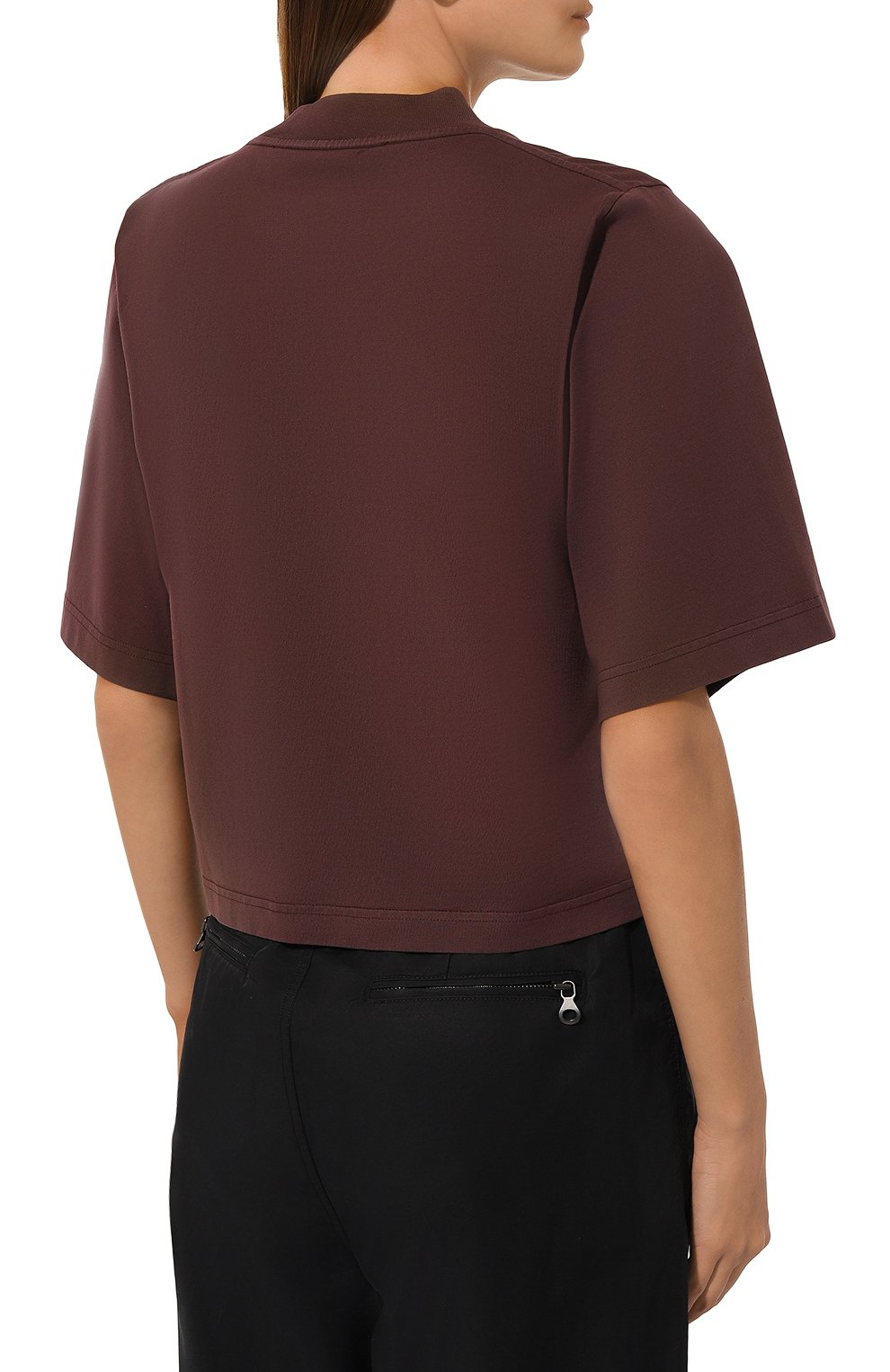 Хлопковая футболка PALM ANGELS, арт. PWAA020F24JER002, фото 4