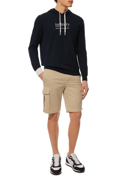 Хлопковое худи ELEVENTY PLATINUM, арт. E76MAGE67 MAG0E042, фото 2