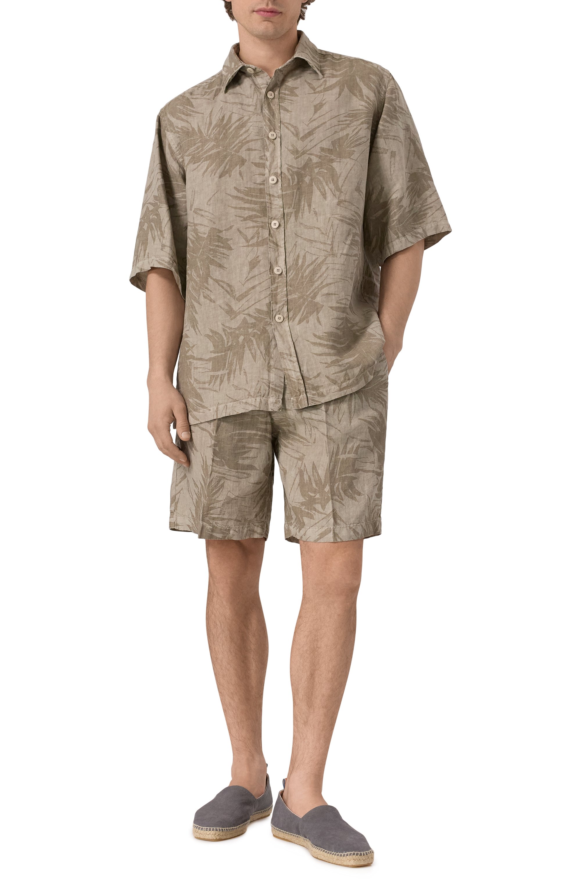 Льняная рубашка INLINUM, арт. STEFAN0/TR0PICAL, фото 2