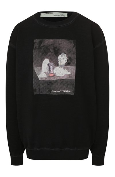 Женский хлопковый свитшот OFF-WHITE, арт. 0WBA026F19F300551001