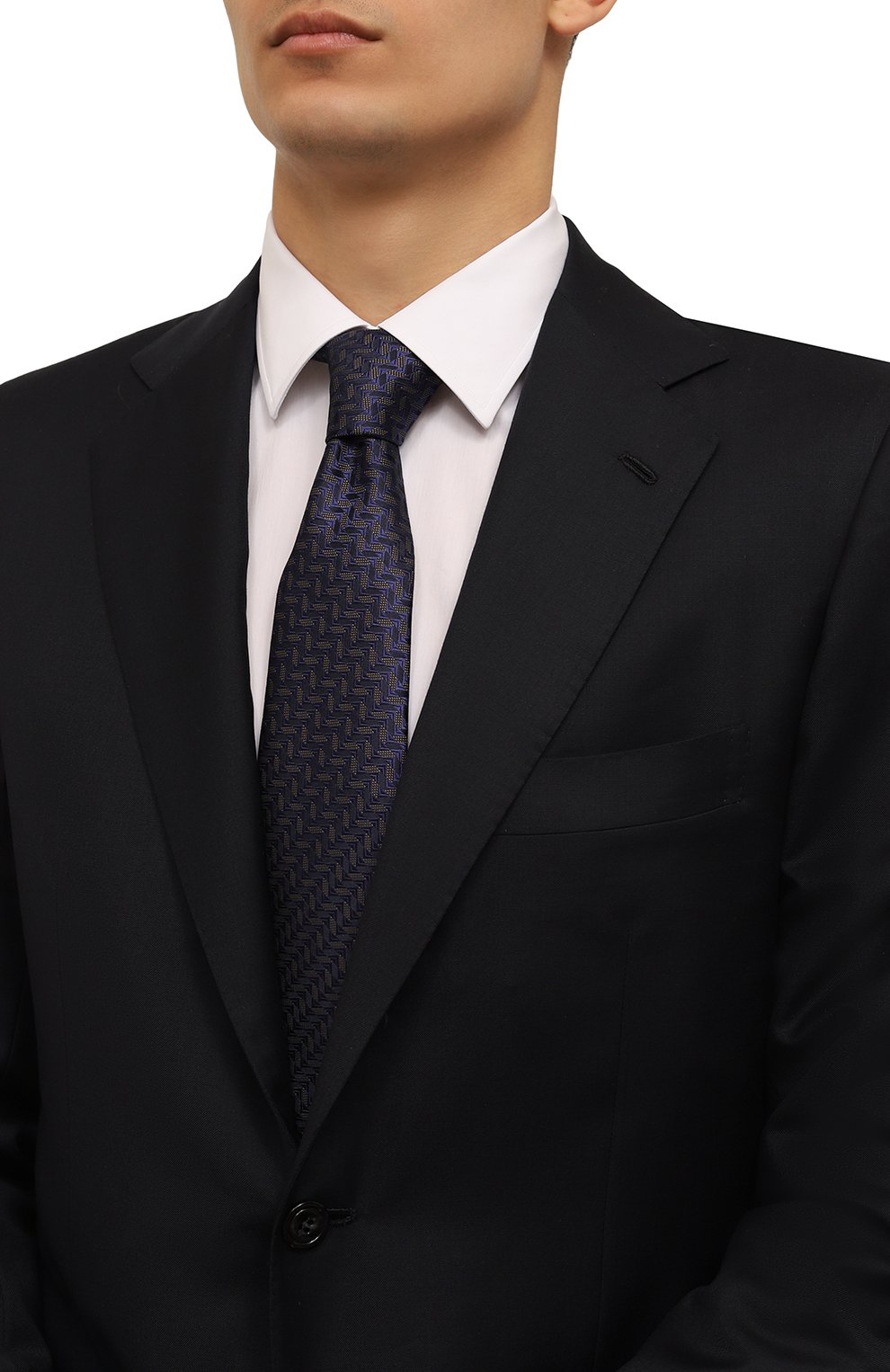 Шелковый галстук GIORGIO ARMANI, арт. 360054/4F922, фото 2