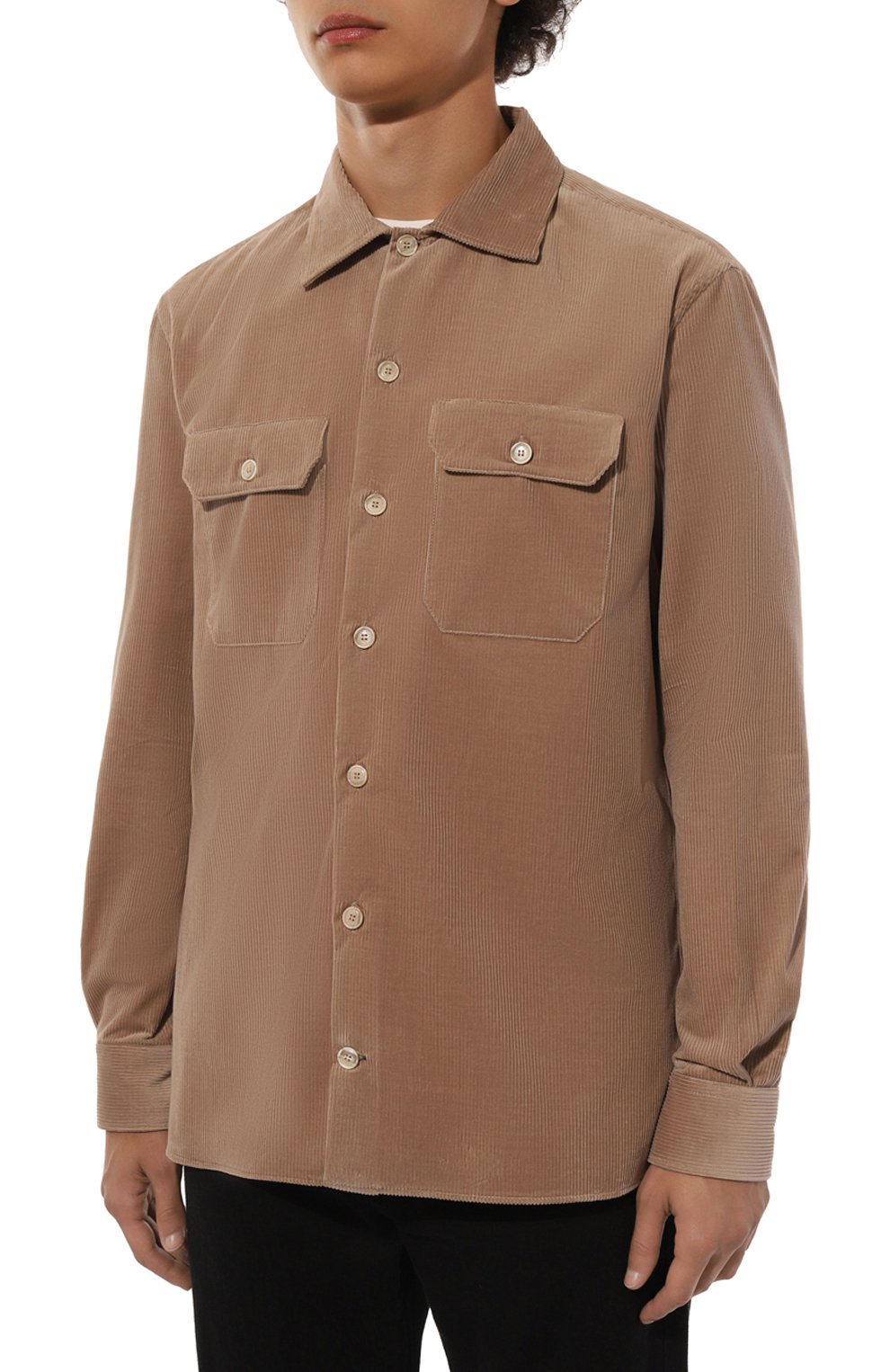 Вельветовая рубашка BRUNELLO CUCINELLI, арт. MY631B2338, фото 3