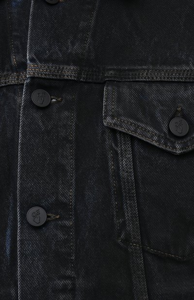 Джинсовая куртка OFF-WHITE, арт. 0MYE054E20DEN0031049, фото 5