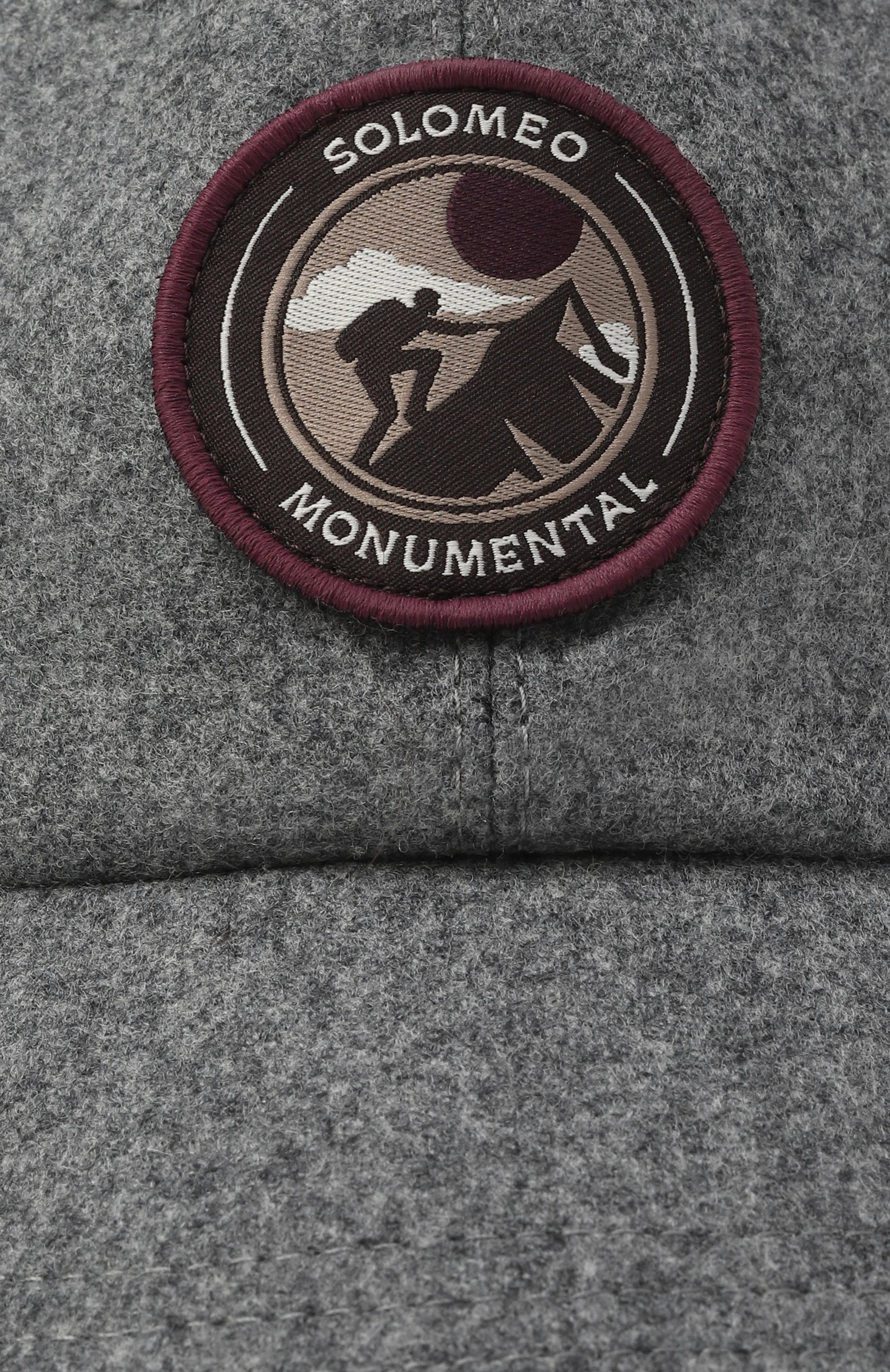 Шерстяная бейсболка BRUNELLO CUCINELLI, арт. B038PW330C, фото 3