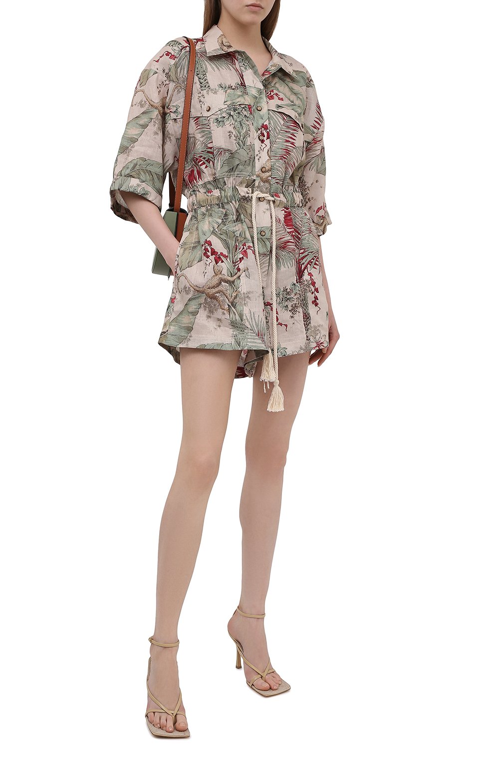 Льняной комбинезон ZIMMERMANN, арт. 1623YCAS, фото 2