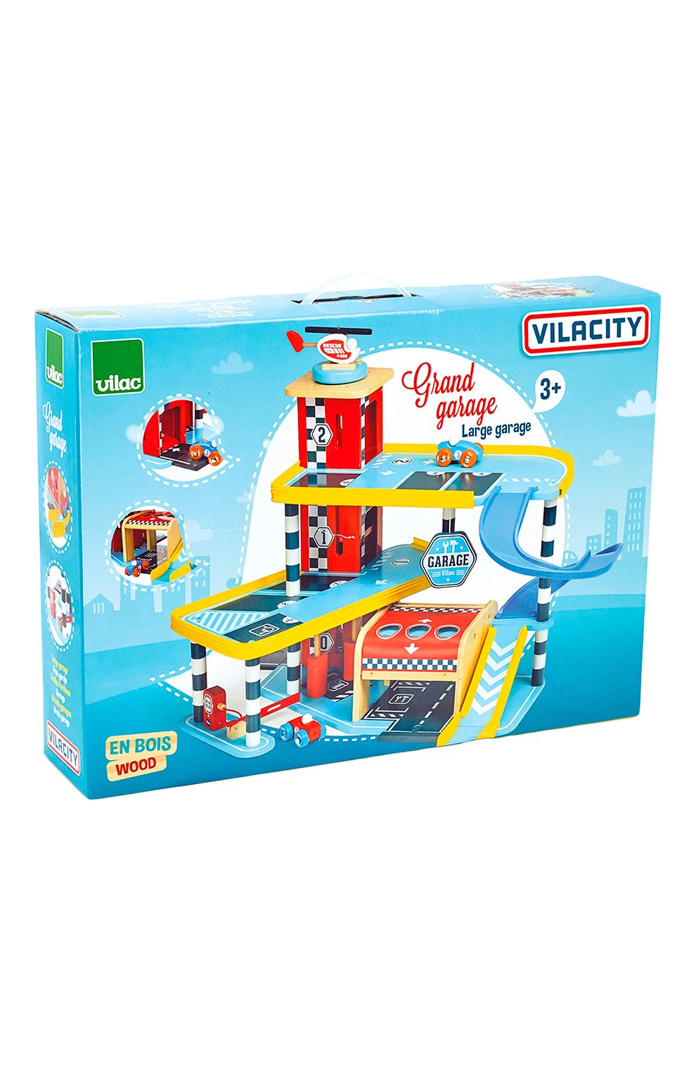 Большой гараж с машинками VILAC, арт. 2310, фото 5