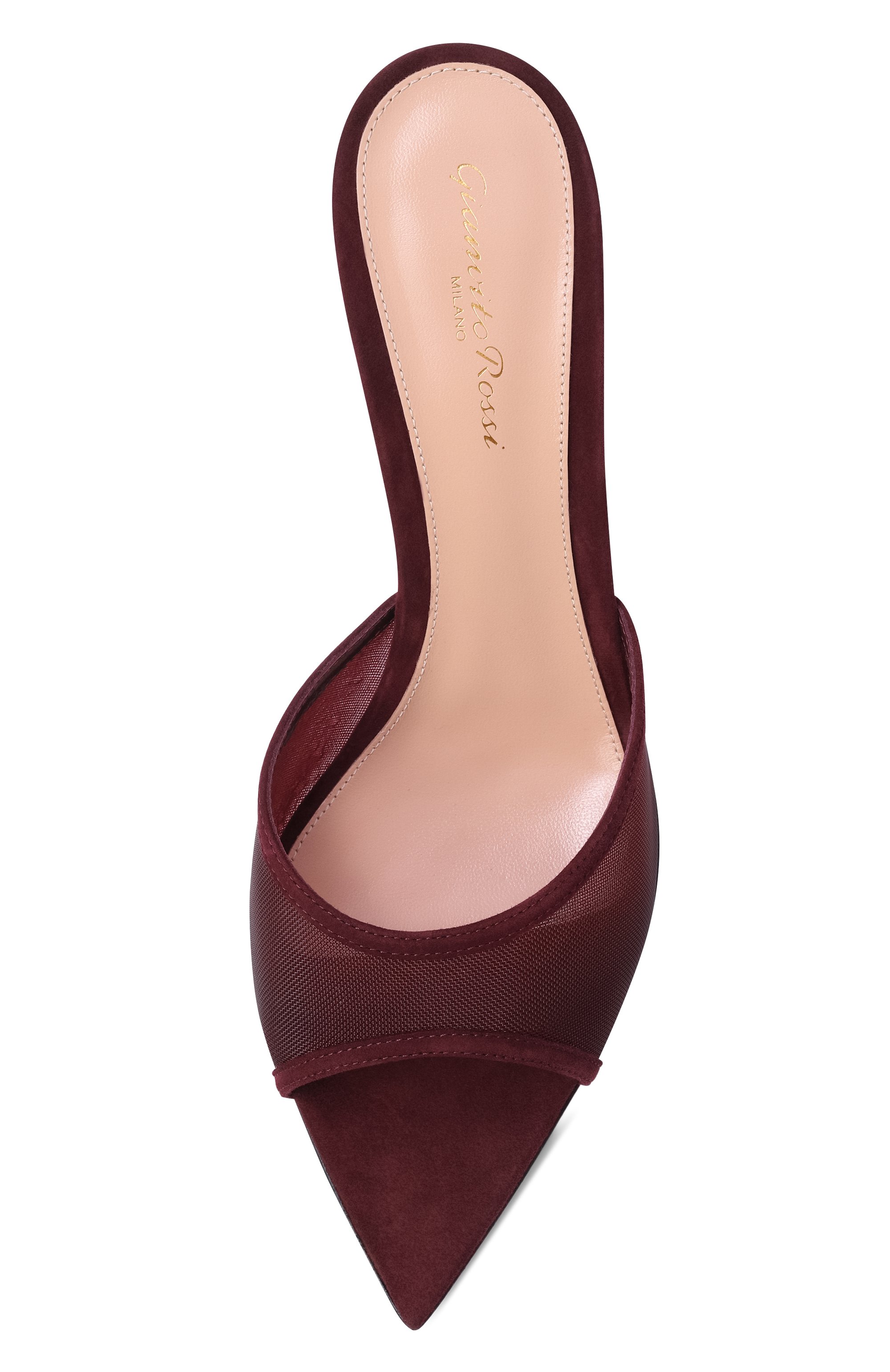 Текстильные мюли dorotea 70 GIANVITO ROSSI, арт. G10096.70RIC.C0ZRYRY, фото 6