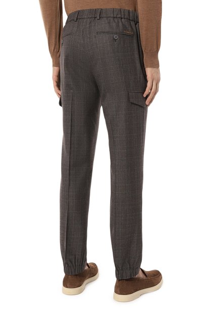 Шерстяные брюки-карго STEFANO RICCI, арт. M1T3300082/T029HC, фото 4