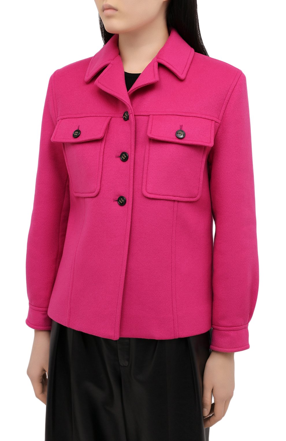 Шерстяной жакет SAINT LAURENT, арт. 636256/Y8B01, фото 3