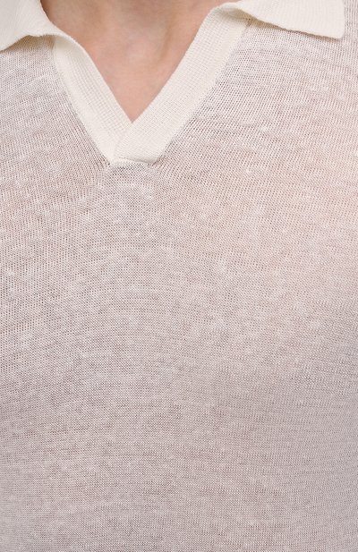 Льняное поло GRAN SASSO, арт. 57174/24801, фото 5