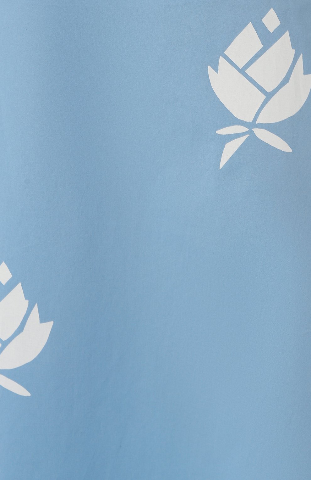 Хлопковая юбка VIKA 2.0 голубого цвета по цене 38480 руб., арт. S23-1826-4010, фото 5 Хлопковая юбка VIKA 2.0, арт. S23-1826-4010, фото 5