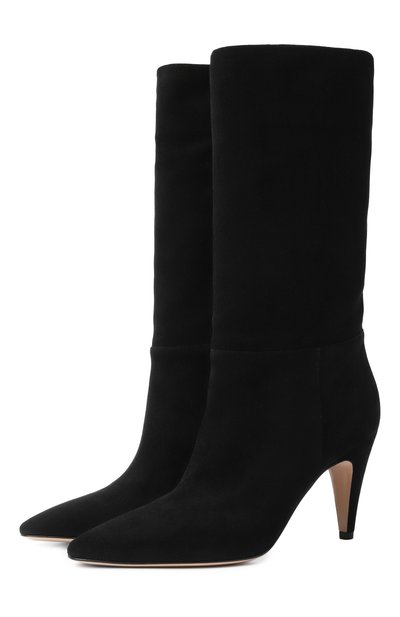 Женские замшевые полусапоги elise 85 GIANVITO ROSSI, арт. G72975.85RIC.CASNER0