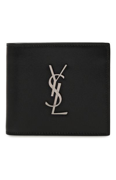 Мужской кожаное портмоне SAINT LAURENT, арт. 463249/0SX0E